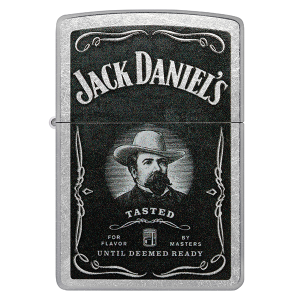 Encendedor Zippo Jack Daniels Plateado ZP48748 Agathamarket.cl