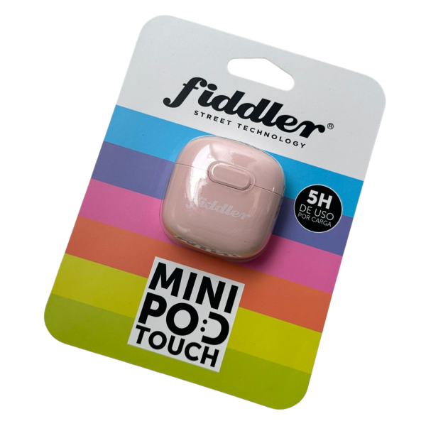 Audifono Fiddler Colors Rosa Mini Pod Touch Inalambrico