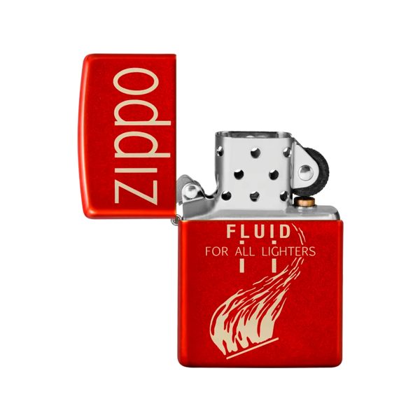 Encendedor Zippo Retro Design Rojo Zp49586