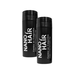 Nano Hair Color Canoso 2 frascos de 30 grs.