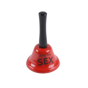 Campanilla Sexual Ring for Sex Roja Metalica