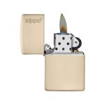 Encendedor Zippo Flat Sand Logo Beige ZP49453ZL Agathamarket.cl 2