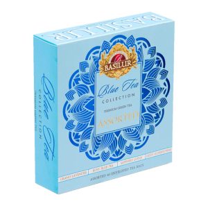 Te Verde Azul Blue Tea Basilur 40 bolsas Agathamarket.cl