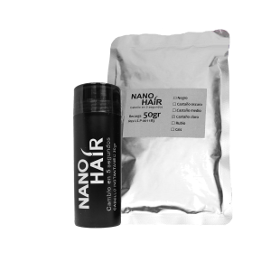 Nano Hair Pack 80 grs. Castaño Claro