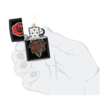 Encendedor Zippo Crow Tattoo Design Negro ZP48611 Agathamarket.cl 5