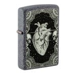 Encendedor Zippo Heart Design Gris ZP48720 Agathamarket.cl 3