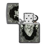 Encendedor Zippo Heart Design Gris ZP48720 Agathamarket.cl 4