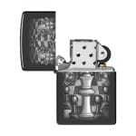 Encendedor Zippo Chess Design Plateado ZP48762 Agathamarket.cl 4