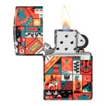 Encendedor Zippo Old Ages Design Multicolor ZP48786 Agathamarket.cl 2
