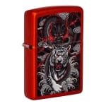 Encendedor Zippo Dragon Tiger Design Rojo ZP48933 Agathamarket.cl 3