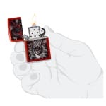 Encendedor Zippo Dragon Tiger Design Rojo ZP48933 Agathamarket.cl 5