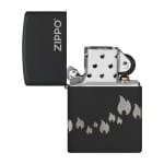 Encendedor Zippo Zippo Flame Design Negro ZP48980 Agathamarket.cl 4