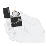 Encendedor Zippo Zippo Flame Design Negro ZP48980 Agathamarket.cl 5