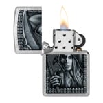 Encendedor Zippo Grim Beauty Plateado ZP46151 Agathamarket.cl 2