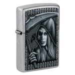 Encendedor Zippo Grim Beauty Plateado ZP46151 Agathamarket.cl 3