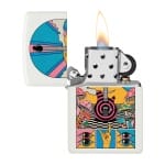 Encendedor Zippo Retro Music Design Blanco ZP46167 Agathamarket.cl 2