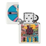 Encendedor Zippo Retro Music Design Blanco ZP46167 Agathamarket.cl 4