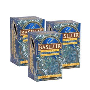 Pack Te Basilur 3 Cajas Magic Nights de 25 Bolsas c/u Agathamarket.cl