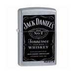 Encendedor Zippo Jack Daniel’s Label Design Plateado ZP24779 Agathamarket.cl 2