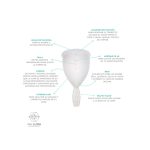 Copa Menstrual Mia Luna Blanco Talla M Agathamarket.cl 3