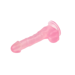 Dildo Consolador Silicona Hi-Rubber 19cm Rosado Agathamarket.cl 2