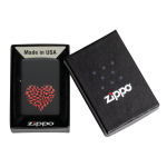 Encendedor Zippo Heart Design Negro ZP48719 Agathamarket.cl 6