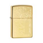 Encendedor Zippo Brass Venetian Dorado ZP352B Agathamarket.cl 5