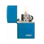 Encendedor Zippo Lasered Logo Azul ZP20446ZL Agathamarket.cl 2