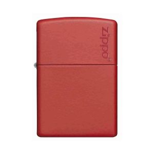 Encendedor Zippo Red Matte With Logo Rojo ZP233ZL Agathamarket.cl