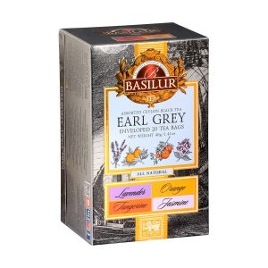 Te Negro Basilur Earl Grey Caja 20 bolsas Agathamarket.cl