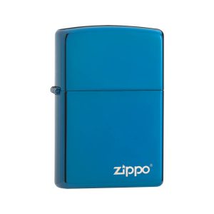 Encendedor Zippo Lasered Logo Azul ZP20446ZL Agathamarket.cl