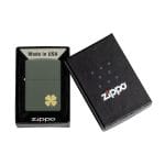 Encendedor Zippo Four Leaf Clover Design ZP49796 Agathamarket.cl 4