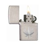 Encendedor Zippo Cannab Design Plateado ZP29587 Agathamarket.cl 2