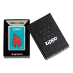 Encendedor Zippo Flame Design Azul Rojo ZP48495 Agathamarket.cl 5