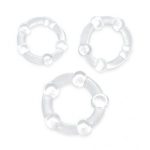 Anillo Erector Para Pene Transparente Con Perlas Agathamarket.cl 2
