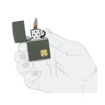 Encendedor Zippo Four Leaf Clover Design ZP49796 Agathamarket.cl 5