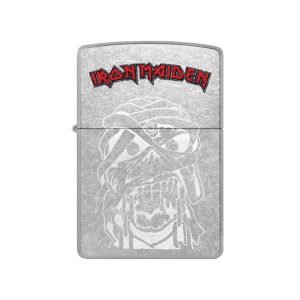 Encendedor Zippo Iron Maiden Design Plateado ZP48667 Agathamarket.cl