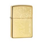 Encendedor Zippo Brass Venetian Dorado ZP352B Agathamarket.cl 3