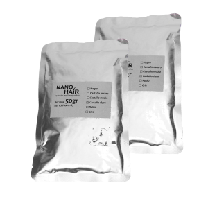 100g De Nano Hair En 2 Recargas De 50g C/u Castaño Medio Agathamarket.cl