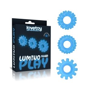 Set Anillos para Pene Luminiscentes Lumino x 3 Unid Lovetoy Agathamarket.cl