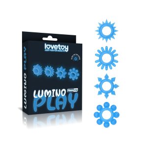 Set Anillos Para Pene Luminiscentes Lumino X 4 Unid Lovetoy Agathamarket.cl