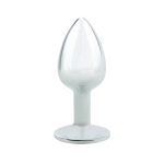 Plug Anal Dilatador Acero Inoxidable Cristal Verde Talla S Agathamarket.cl 2