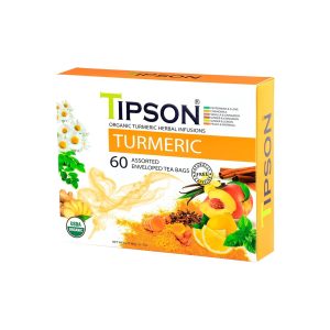 Infusion de Curcuma Organica Tipson Turmeric Caja 60 bolsas Agathamarket.cl 2