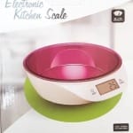 Balanza De Cocina Digital Pesa Gramera 5kg Bowl Rojo Agathamarket.cl 2