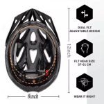 Casco Protector Adulto Ajustable Para Bicicleta Rojo Agathamarket.cl 3