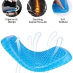 Cojin Almohada De Silicona Para Asiento Hogar Trabajo Auto Agathamarket.cl 2
