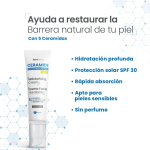 Crema Facial Hidratante SPF30 Piel Normal a Seca 50ml Ceramide Agathamarket.cl 2