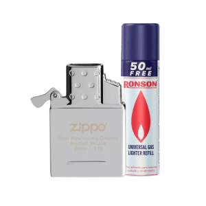 Kit Zippo Inserto Double Torch + Gas Butano 300ml Agathamarket.cl