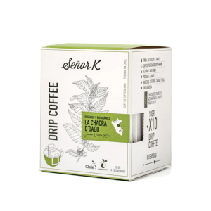 Drip Coffee Perú Chacra D’ Dago Biodinámico X10 Café Señor K Agathamarket.cl