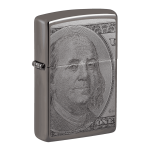 Encendedor Zippo Currency Dolar Design Plateado ZP49025 Agathamarket.cl 3